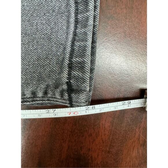 American Eagle Mom Jeans Stretch Grey Jeans Size 2 - Picture 9 of 11